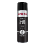 Simoniz Spray Paint Gloss Black 500ml | SIMP15D