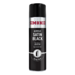Simoniz Spray Paint Satin Black 500ml | SIMP16D