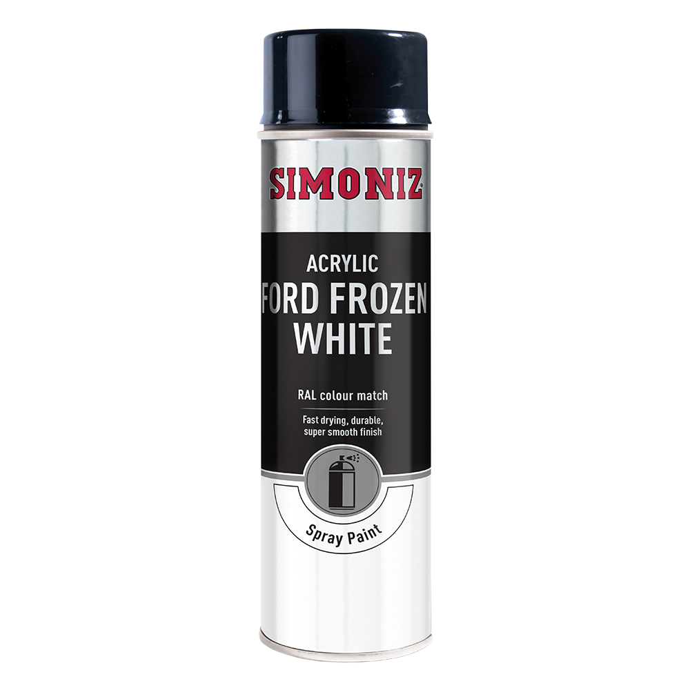 Simoniz Spray Paint Gloss Ford White