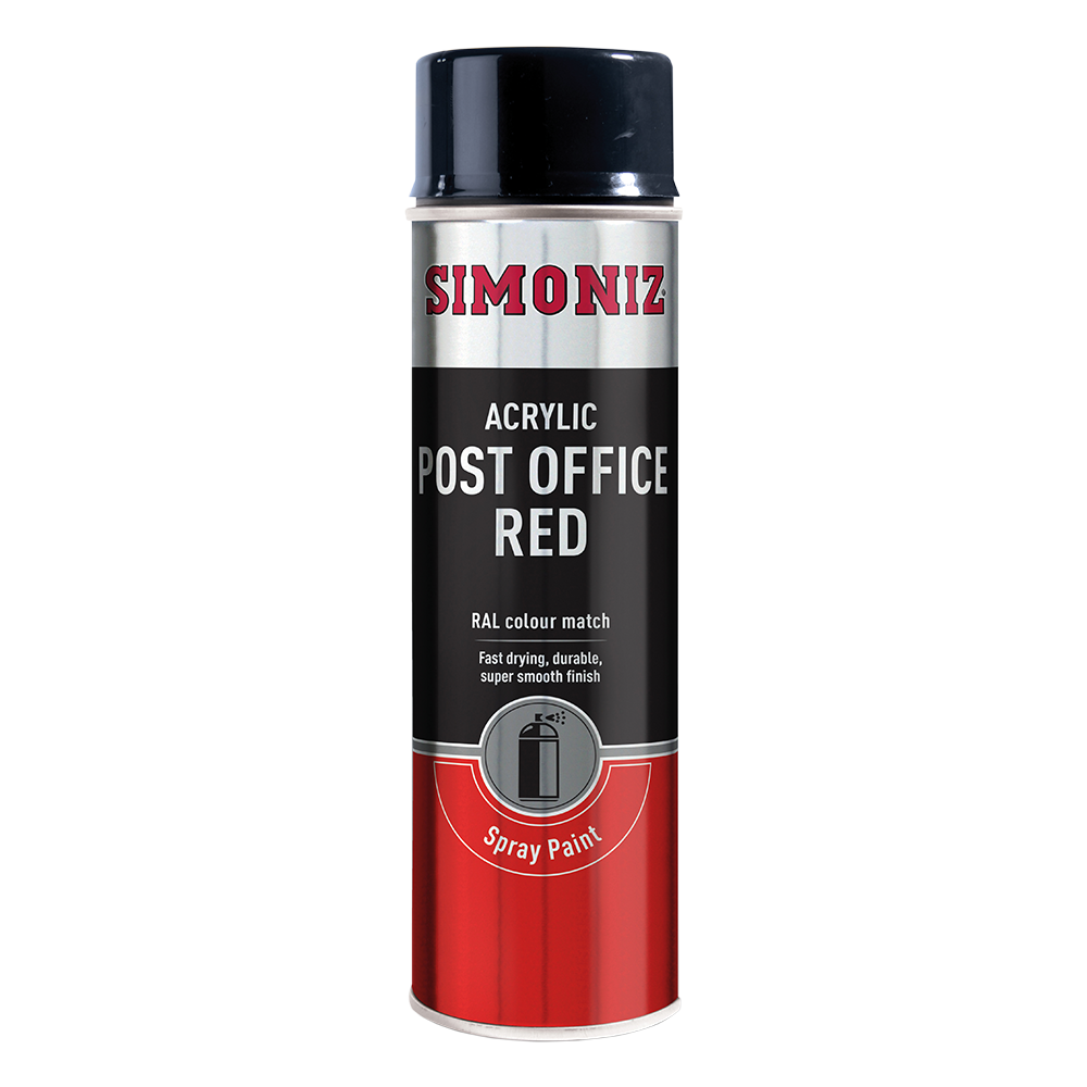 Simoniz Spray Paint Gloss Post Office Red