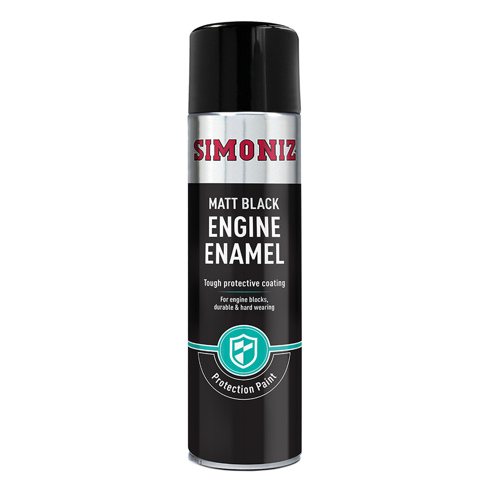 Simoniz Engine Enamel Matt Black
