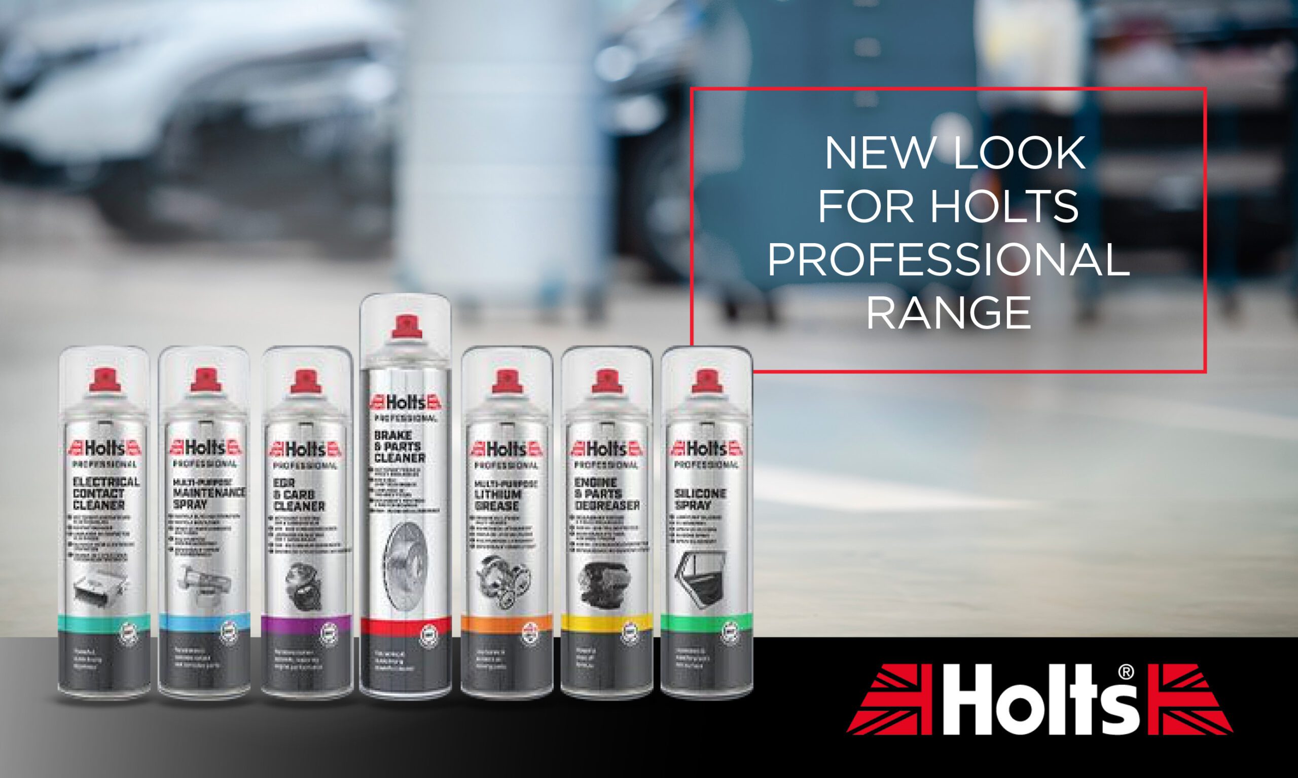 New look for Holts Professional Range